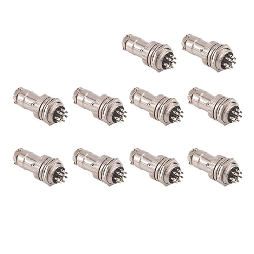 Connecteur circulaire GX16 de 16mm avec verrouillage à vis anti-vibration pour signal stable