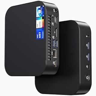 Intel NUC 14, pour ASUS NUC 14 NUC14MNK Essential Mini PC, CPU N97, 16GB RAM, 512GB SSD, Win 11 Pro, Wi-FI 6E, BT 5.3, Ordinateur de Bureau Professionnel pour éducation, TPE/PME & Edge Computing