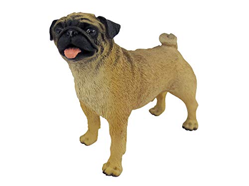 Conversation Concepts Beautiful Paulownia Small Wooden Urn With Brown Pug Figurine & Personalized Pewter Engraving … #TOP1