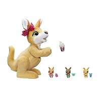 FurReal - Mama Josie the Kangaroo - Interactive Plush Toy - 70+ Sounds and Motions - Toys for Kids - Girls and Boys - Ages 4+