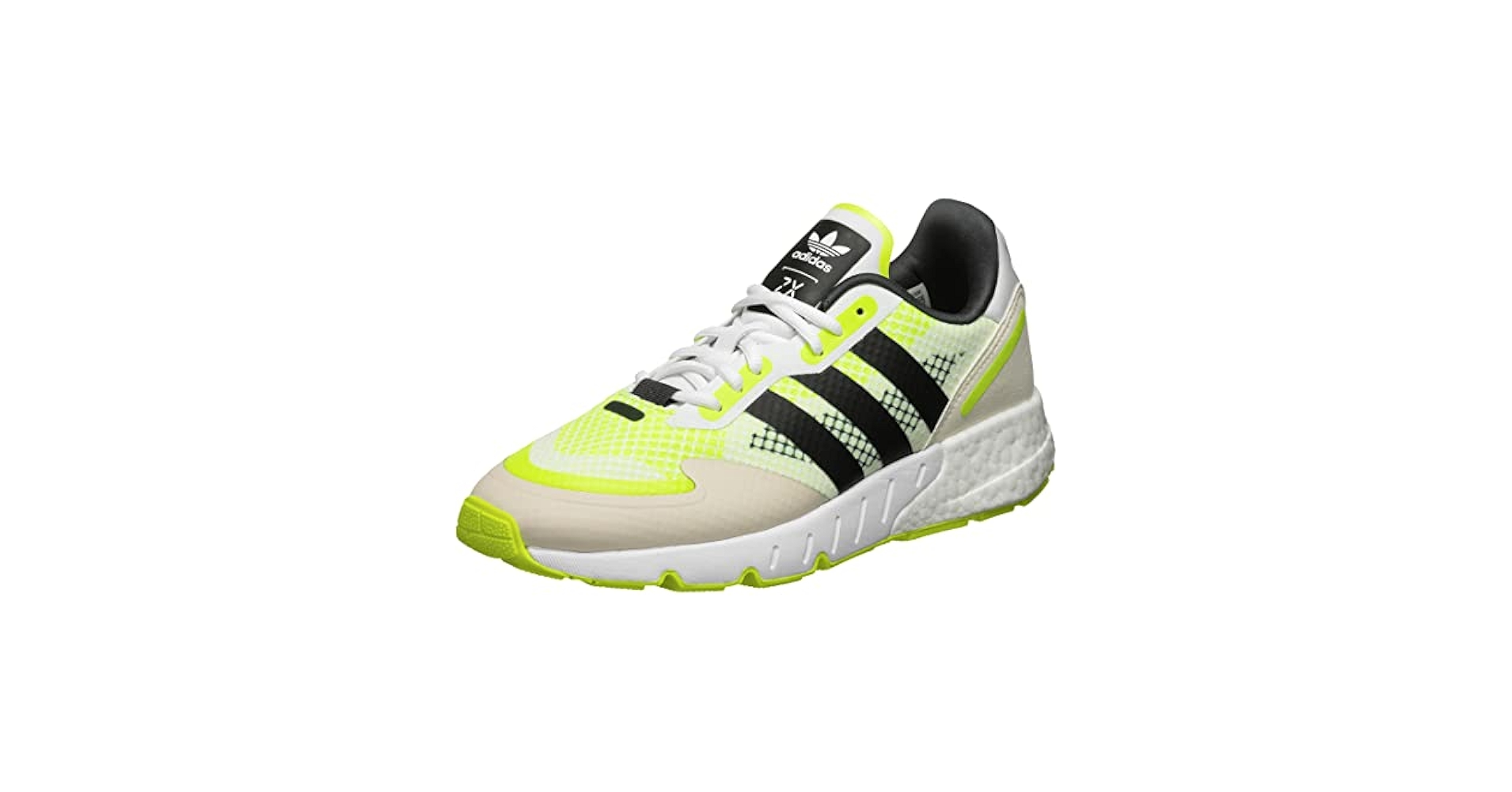Amazon.com | adidas ZX 1K Boost Footwear White/Carbon/Wonder