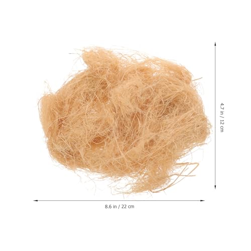 Image of 1 Bag Bird Nesting Materials Natural Raffia Grass for Nest Building for Bird Small Animals House Filler Paper for Boxes
