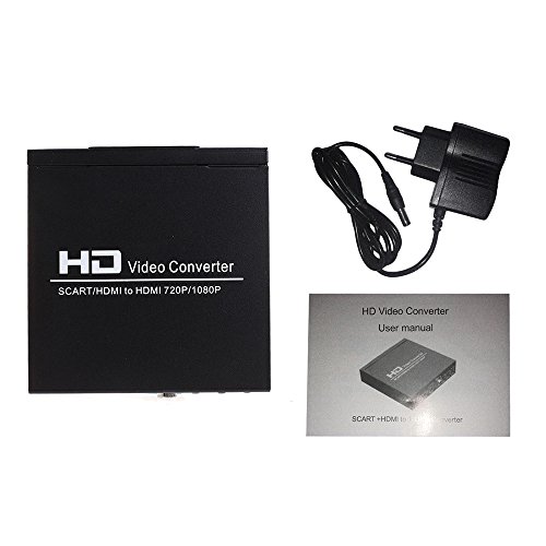 Andoer® SCART + HDMI al Convertitore di HDMI Full