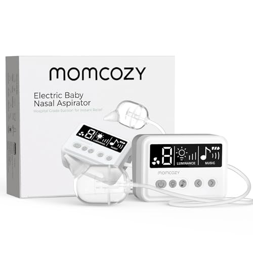Image of Momcozy Nasal Aspirator for Baby, 【Hospital-Grade】 70 KPa, 9 Levels