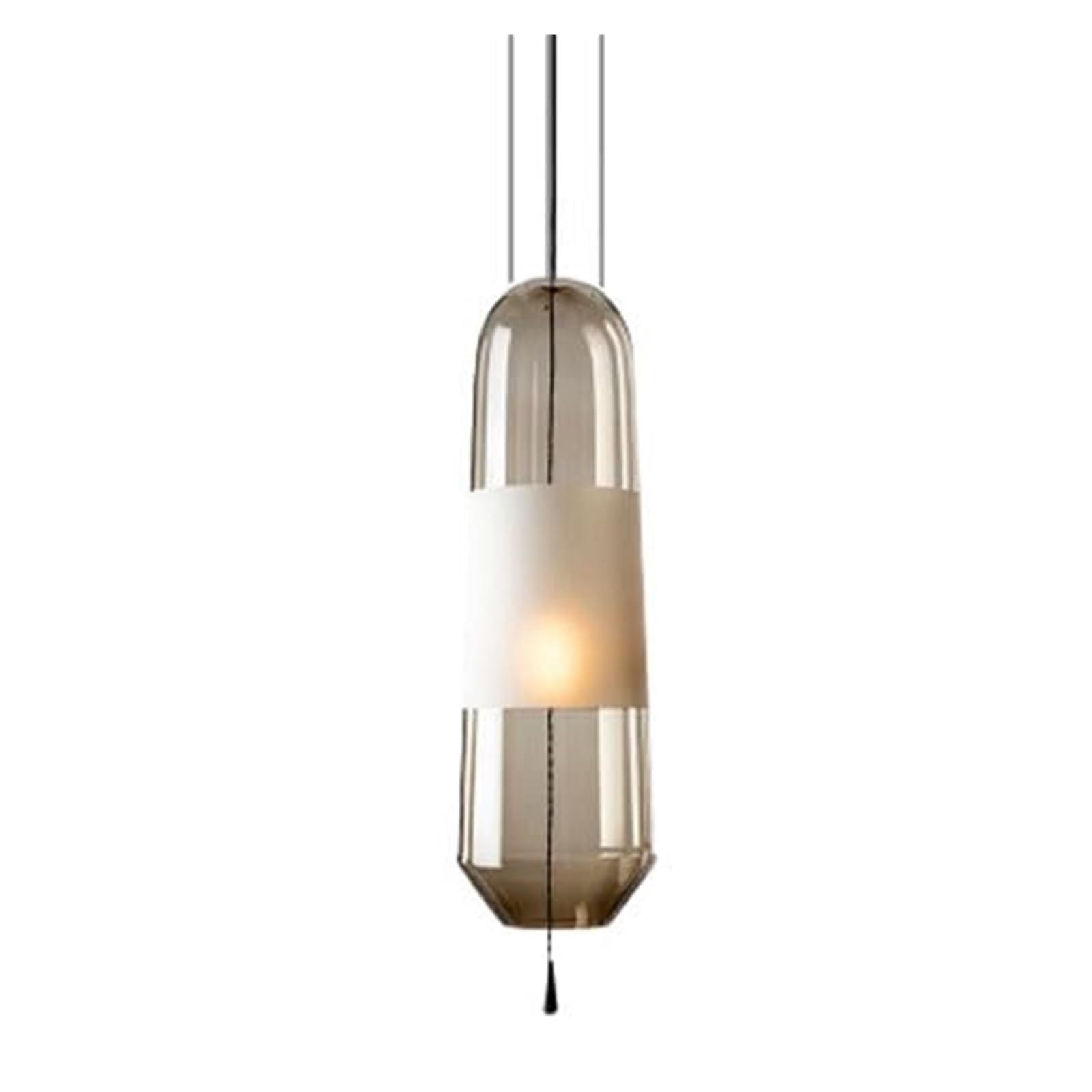 LYMSXAZOU Chandelier Flush Mount Top Chandelier, Nordic Style Glass Pendant Light, Creative Personality Handing Light Lampshade, Porch Lane Decorative Lighting Fixtures, E27 Base Single Lamp (Col