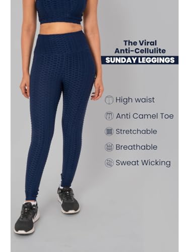 Image of Anti-Cellulite | Squat-Proof | Workout Leggings for Women| 4-Way Stretch | Women Sports Wear | Anti Slip | Active Wear for Women | Sports Leggings