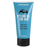 VIking Revolution - Hair Gel for Men - Hair Gel Extra Strength, Strong Hold - Styling Gel for Hair With High Shine - Non-Flaking - 300ml