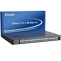 VIMIN – 48 Ports Switch Unmanaged, Vimin 24 Port 2,5GB Base-T+24 Por