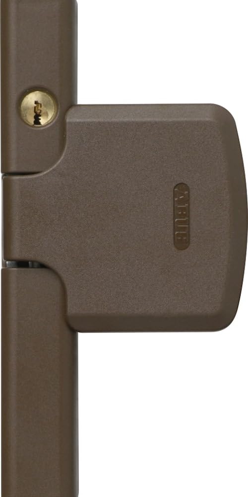 ABUS 4003318377501 Fensterschloss, braun
