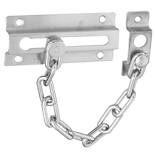 National Hardware N274-407 V807 Door Chain in Satin Chrome, 1/2