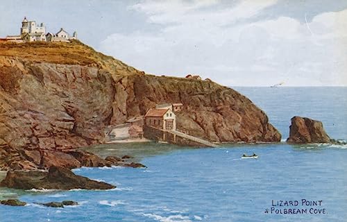 Affiche Lizard Point Quinton pour créer une ambiance bord de mer vintage dans le salon