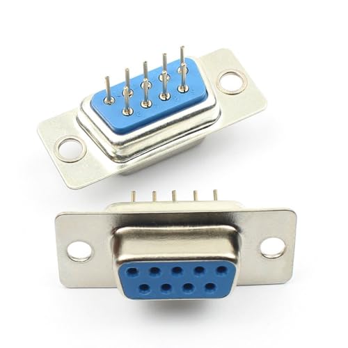 Image of 10PCS DB9 Connector core VGA Pl9pin Port Socket Female Male D Type Adapter D SUB DB15(Orange)