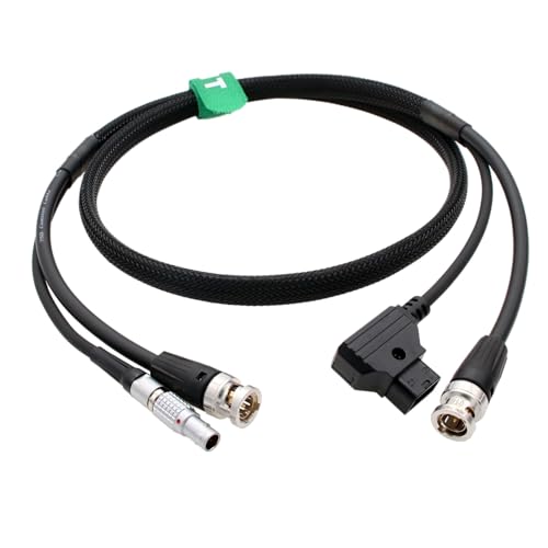 Cable SDI 4K Transmisión de Vídeo y Suministro Eléctrico para Rigs de Cine