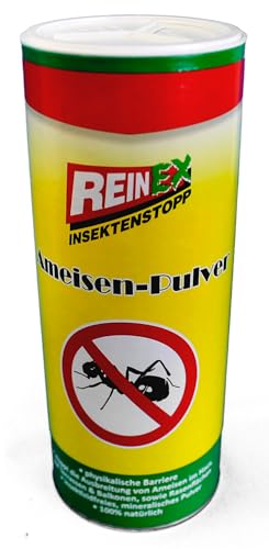 Ameisen-Pulver für Innen- und Außenbereiche umweltfreundlich 250 g pro Dose vertreibt Ameisen insektizidfrei (1 Dose)