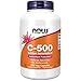 NOW Supplements, Vitamin C-500 Calcium Ascorbate, 250 Capsules