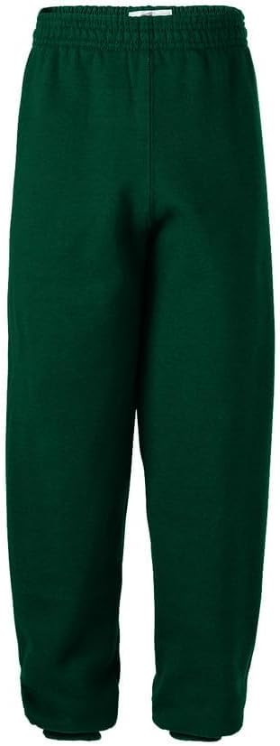MJ Boys 8-20 Sweatpant, Dark Green, Large