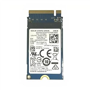 Lenovo Toshiba BG4 256GB M.2 PCIe 2242 KBG40ZNT256G SSD, W125629809 (2242 KBG40ZNT256G SSD)