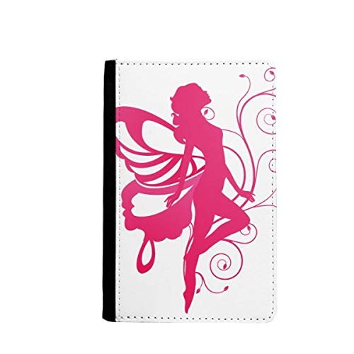 Étui passeport papillon rose : protège-passeport de voyage classique