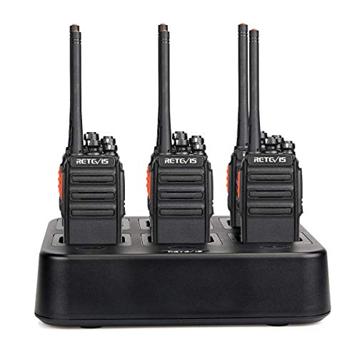 Retevis H-777S Walkie Talkies Long Range, Two Way Radios Rechargeable with Six Way