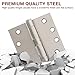 3 Pack Heavy Duty Industrial Grade Hinges for Metal 4 ½