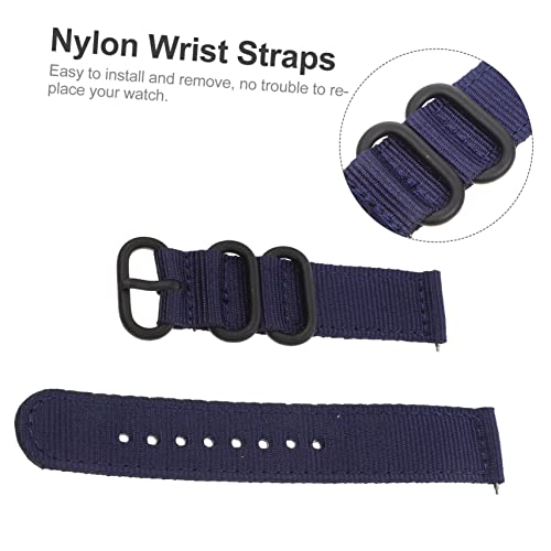 KESYOO Replacement Nylon Watchband for Nylon Strap Spring Bars Comfortable Breathable Wristband for Daily Wear3