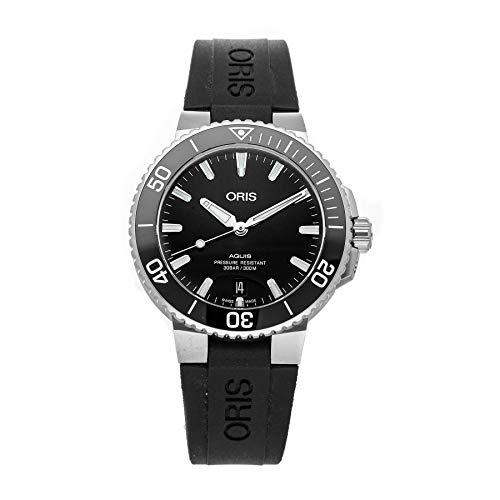 Oris Aquis Mechanical (Automatic) Black Dial Mens Watch 01 733 7732 4134-07 4 21 64Fc (Certified Pre-Owned) #TOP22