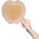 PYXZQW Apósito de Espuma para Sacro médico, Parche de Gel de Silicona para escaras, de Alta absorción, Flexible para curación rápida, Adhesivo de Silicona con Bordes, tamaño Sacro, 7"x 7", 20 Piezas