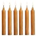 YIH 6-Piece Taper Candles, 5.5-Inch， Pumpkin