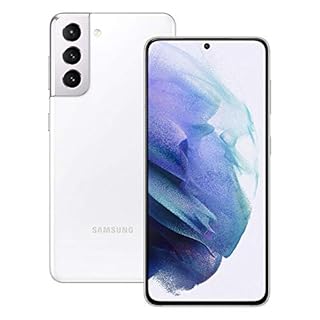 Samsung Smartphone Galaxy S21 5G, Display 6.2" Dynamic AMOLED 2X, 3 fotocamere posteriori, 256 GB, RAM 8GB, Batteria 4000mAh, Dual SIM + eSIM, (2021) [Versione Italiana], Bianca (Phantom White)