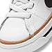 Nike Unisex Kids Court Legacy, White/Black/Desert Ochre/Gum Light Brown, 10C