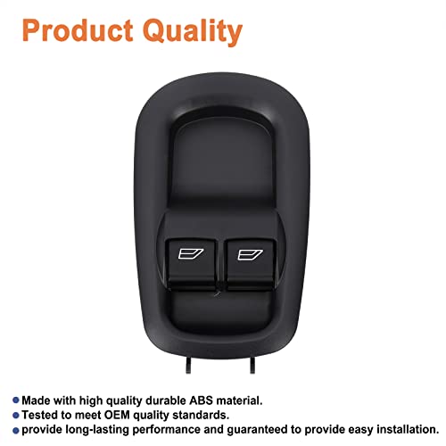 Front Driver\'s Side Door Power Window Switch Control (1PCS). Fit for Ford Transit MK8 Custom 2014-2019.Replaces Part #1791339,2029885. - Thumbnail 4