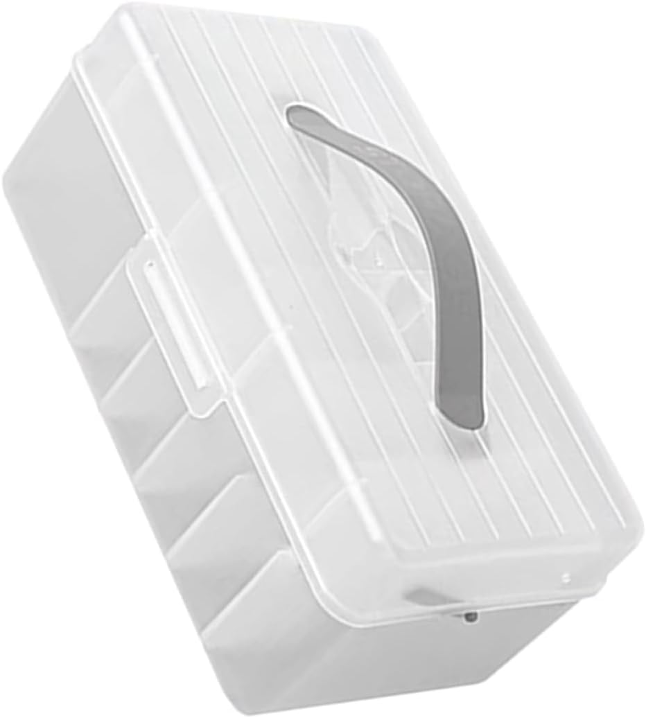 NUOBESTY Desk Box Multi-functional Electronics Organizer for Cords Chargers and Accessories Capacity Storage for Home Office and Travel Design