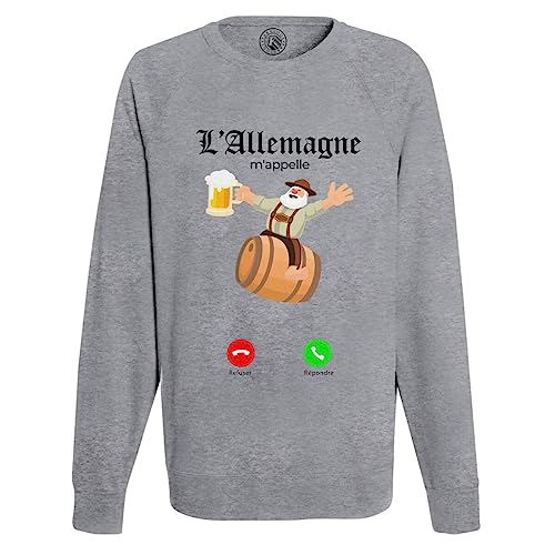 Sweat Homme Allemagne Fête de la Bière Style Décontracté