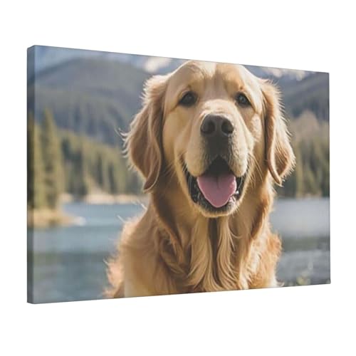 Affiche chien mignon pour apporter de la joie dans votre chambre