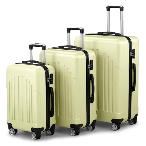 3-Piece ABS+PC Hardside Luggage Set (20