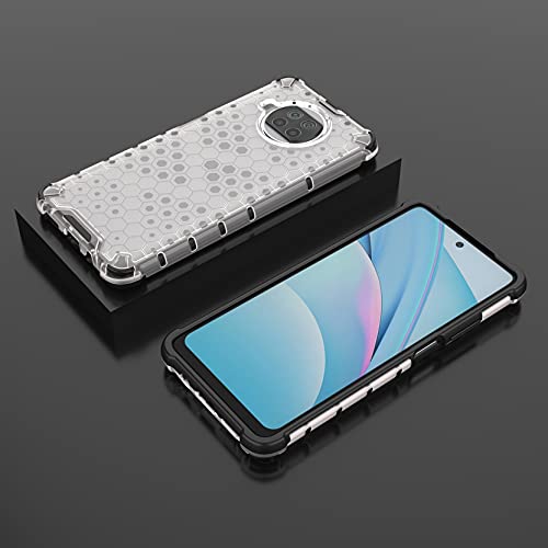 Image of Glasgow | for Mi 10i 5G Stylish Look Pattern Back Case Cover for Mi 10i 5G - Transparent
