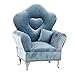 UxicRuya Fashion Sofa Bed Jewelry Box 12inch Dolls Accessories Dollhouse Furniture for Bedroom, Blue