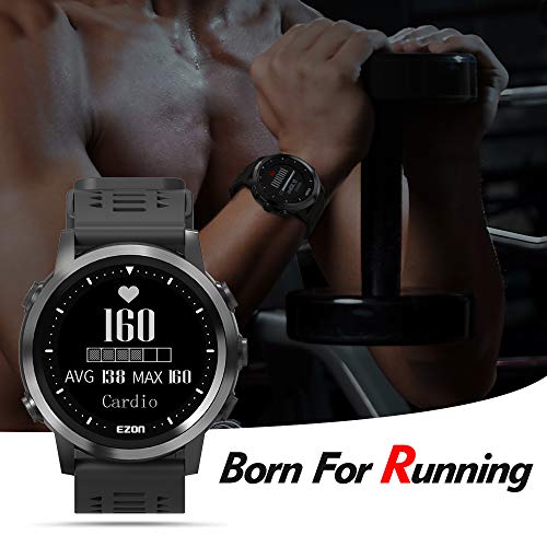 Sport Watch with Optical Heart Rate Monitor GPS Fitness Tracker EZON R3