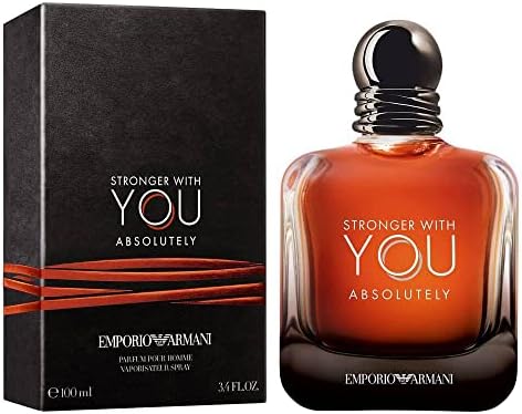 GIORGIO ARMANI Stronger With You Absolutely Parfum Pour Homme - 100Ml :  Amazon.it: Bellezza