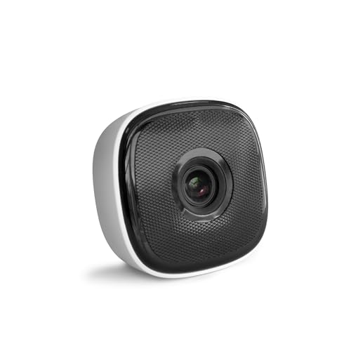Avidsen HomeCam Window 2K 3MP — Caméra de Surveillance WiFi Intérieure pour Fenêtre, Fixation par Scratchs Adhésifs sans Perçage, Vision Nocturne...