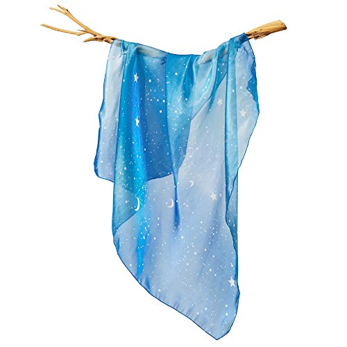 Space Organdy Play Scarf for Kids and toddlers 33.5