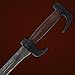K Exclusive King Leonidas Spartan Warrior Sword | Authentic Replica | Heat Tempered Carbon Steel Blade | Traditionally Wrapped Handle | 33