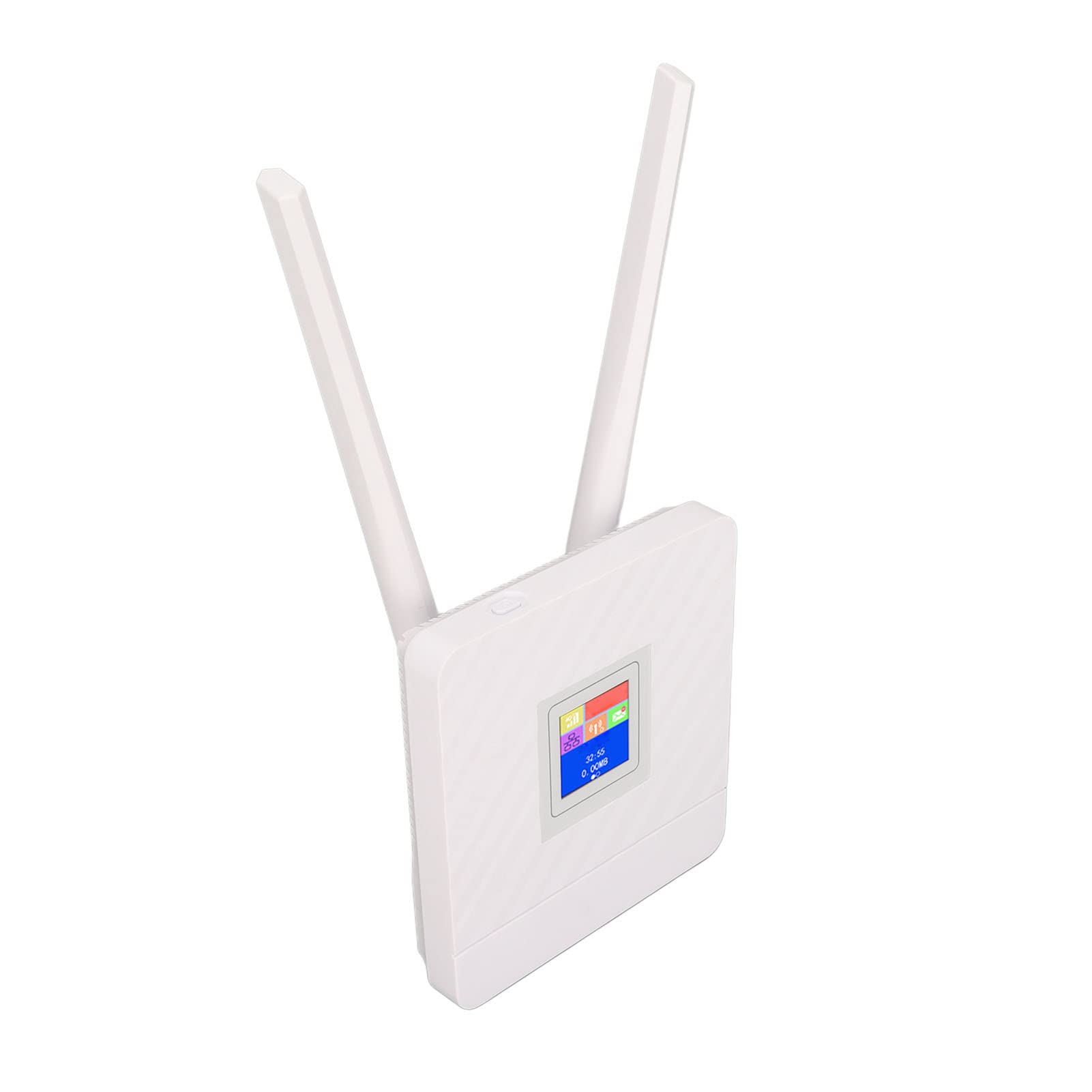 Dwuzakresowy Bezprzewodowy Router Wi-Fi, Router z Hotspotem Wi-Fi 4G LTE CPE z Gniazdem Karty SIM, Interfejsy Sieciowe Router z Hotspotem Wi-Fi Typu Plug and Play dla Telewizora