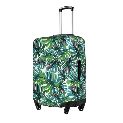 Generic Tropical Palm Leaves Jungle Leaves Luggage Suitcase Cover, Stretchable Protection Luggage Stylish Suitcase Covers Small2