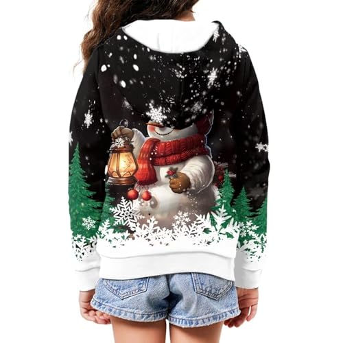 Image of Unisex Zipper Sweatshirt Boys Girls Hooded with 2 Pocket Pullover Hoodies for 6-16Y Kids