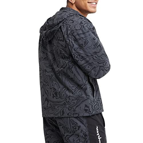 Image of Champion Men's Jacket, Windbreaker Jacket for Men,anorak Jacket With Scuba Hood,water-resistant