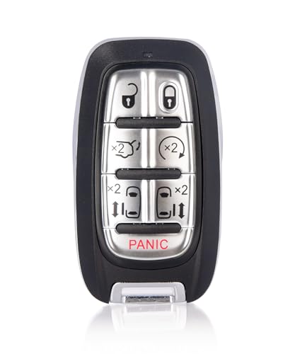 Smart Key Fob for Chrysler Pacifica 2017-2024, YIKEBALOG Proximity Remote Control Key Fob Replacement for Chrysler Voyager 2020-2024 M3N-97395900 68217832AC