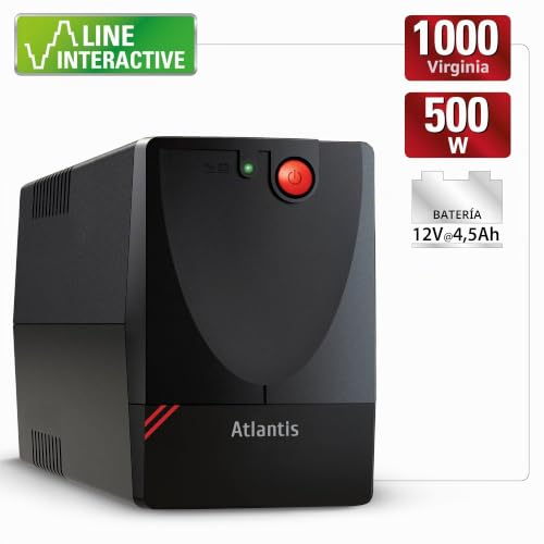 Miniatura 2 de Atlantis Ups X1500, Potencia 1000va, 500w, Line Interactive, A03-X1500