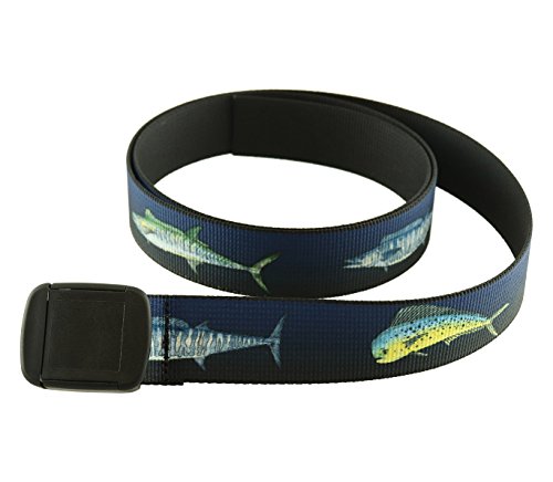 Thomas Bates Hiker Belt Saltwater Fish Patterns (Offshore Slam)2