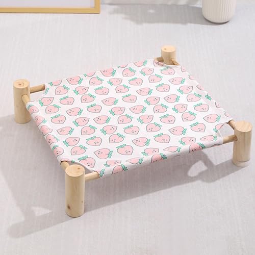 Lits pour chiens et chats style hamac en bois Domest respirant - 4